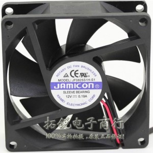 JAMICON JF0825S1H-S1 12V 0.19A 2 wires Cooling Fan