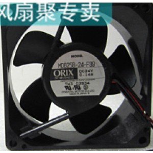ORIX MD825B-24-F39 24V 0.14A 2wires cooling fan