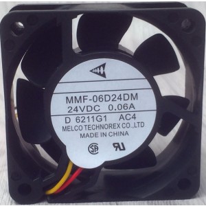 Mitsubishi MMF-06D24DM-AC4 24V 0.06A 3wires cooling fan