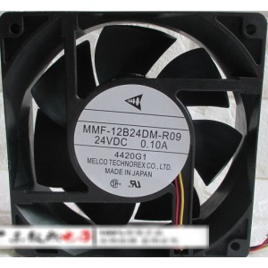 MitsubisHi MMF-12B24DM-R09 MMF-12B24DM-RO9 24V 0.1A 2wires Cooling Fan