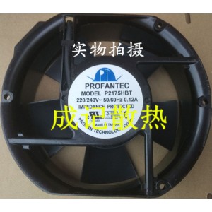 PROFANTEC P2175HBT 220/240V 0.12A 24W Cooling Fan