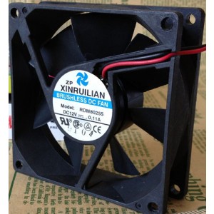 RUILIAN RDM8025S 12V 0.11A 2wires cooling fan