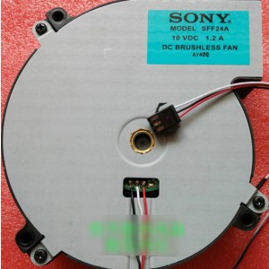 SONY SFF24A 10V 1.2A 3 wires Cooling Fan