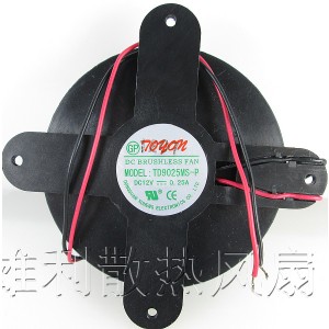 TONON TD9025MS-P 12V 0.25A 2wires cooling fan