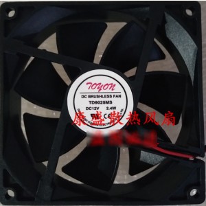TONON TD9025MS 12V 2.4W 2wires cooling fan