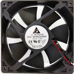 DELTA WFB1224HH 24V 0.32A 2wires Cooling Fan