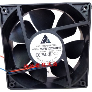 DELTA WFB1224HHE 24V 0.5A 3wires Cooling Fan