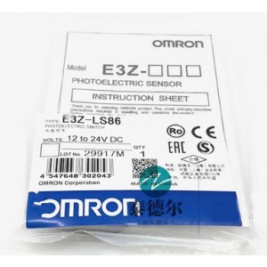 OMRON E3Z-LS86 Photoelectric Switch Sensor - Original New