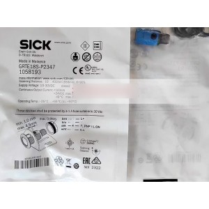 Sick GRTE18S-P2347 Photoelectric Switch Sensor - Original New