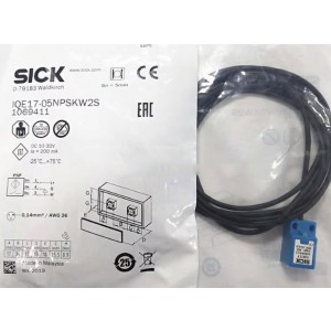 SICK IQE17-05NPSKW2S Inductive Proximity Switch - Original New