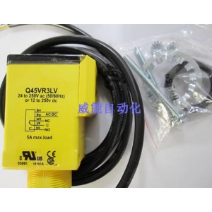 BANNER Q45VR3LV Photoelectric Switch Sensor