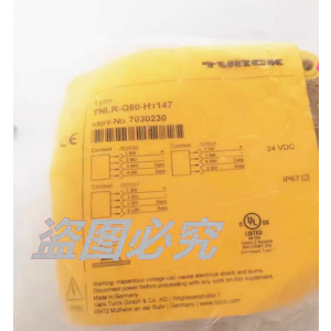 TURCK TNLR-Q80-H1147 Inductive Proximity Switch