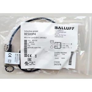 BALLUFF BES 516-324-G-E4-C-S49-00,3 BES00P4 Inductive Proximity Switch - Original New