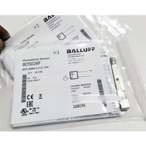 BALLUFF BOS026F BOS Q08M-X-LS21-S49 Sensor - Original New
