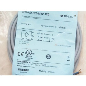 CONTRINEX DW-AD-623-M12-120 Inductive Proximity Switch - Original New