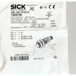 SICK GRL18S-P2431V Photoelectric Switch Sensor
