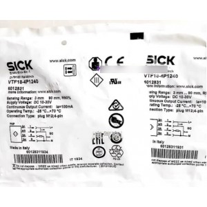 SICK VTF18-4P1240 Photoelectric Switch Sensor - Original New