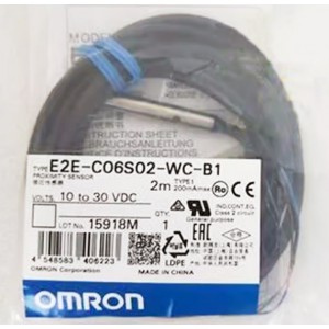 OMRON E2E-C06S02-WC-B1 Inductive Proximity Switch - Original New