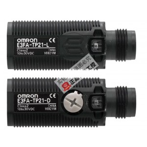 OMRON E3FA-TP21 (E3FA-TP21-L E3FA-TP21-D) Photoelectric Switch Sensor Pair - Original New
