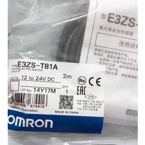 OMRON E3ZS-T81A (E3ZS-T81A-D + E3ZS-T81A-L) Photoelectric Switch Sensor Pair - Original New - Original New