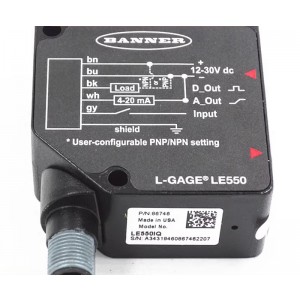 BANNER LE550IQ Sensor