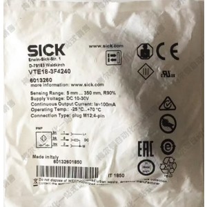 SICK VTE18-3F4240 Inductive Proximity Switch