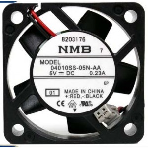 NMB 04010SS-05N-AA 5V 0.23A  2wires Cooling Fan