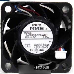 NMB 04028DA-12T-WKH 12V 1.95A  4wires Cooling Fan