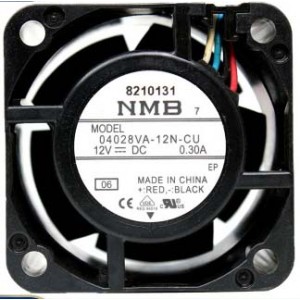 NMB 04028VA-12N-CU 12V 0.30A 4wires Cooling Fan - Picture need