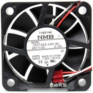 NMB 05015SS-24R-WL 24V 0.12A 3wires Cooling Fan