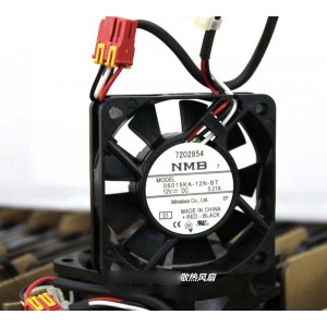 NMB 06015KA-12N-BT 12V 0.21A 3wires Cooling Fan
