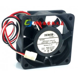 NMB 06025SA-24N-AT 24V 0.11A 3wires Cooling Fan