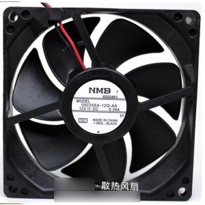 NMB 09225SA-12Q-AA 12V 0.34A  2wires Cooling Fan