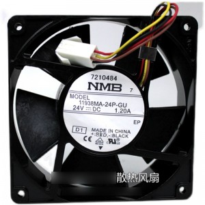 NMB 11938MA-24P-GU 24V 1.2A  4wires Cooling Fan