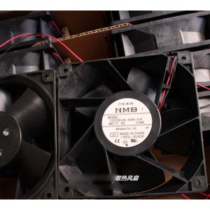 NMB 12038VA-48N-GA 48V 0.44A  2wires Cooling Fan