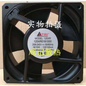 ETRI 125XR0181000 208-240V 18/15W Cooling Fan - New