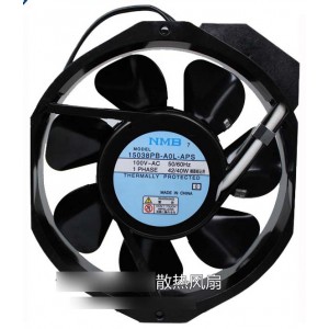NMB 15038PB-A0L-APS 15038PB-AOL-APS 100V 42/40W Cooling Fan - Original New