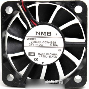 NMB 2004KL-05W-B59 24V 0.1A  3wires Cooling Fan