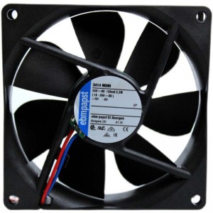 Ebmpapst 3414NGHH 24V 135MA 3.2W 2wires Cooling Fan