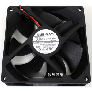 NMB 3610RL-04W-B40 12V 0.35A 2wires Cooling Fan