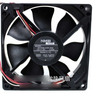 NMB 3610SB-04W-S56 12V 0.2A  4wires Cooling Fan