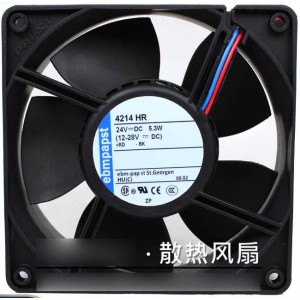 Ebmpapst 4214HR 24V 5.3W 2wires Cooling Fan 