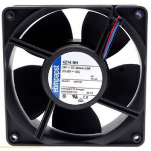 Ebmpapst 4214NH 24V 200MA 4.8W 2wires Cooling Fan
