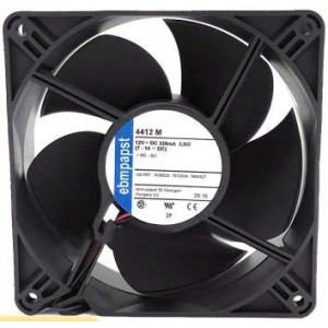 Ebmpapst 4412M 12V 3.8W 2wires Cooling Fan