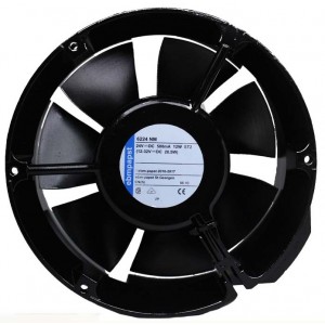 Ebmpapst 6224NM 24V 500mA 12W Cooling Fan