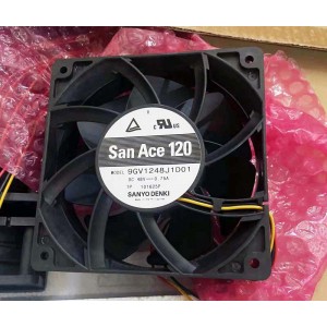 Sanyo 9GV1248J1D01 48V 0.75A  3wires Cooling Fan
