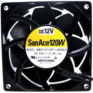 Sanyo 9WV1212P1JD003 12V 3.0A  4wires Cooling Fan