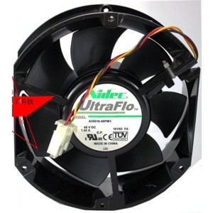 Nidec A35516-59PW1 24V 0.58A 3wires Cooling Fan - Original New