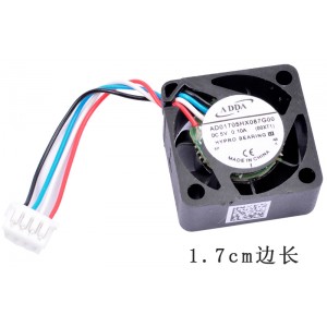 ADDA AD01705HX087G00 5V 0.10A 4wires Cooling Fan