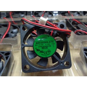 ADDA AD0305HX-K70 5V 0.18A 2 Wires Cooling Fan 